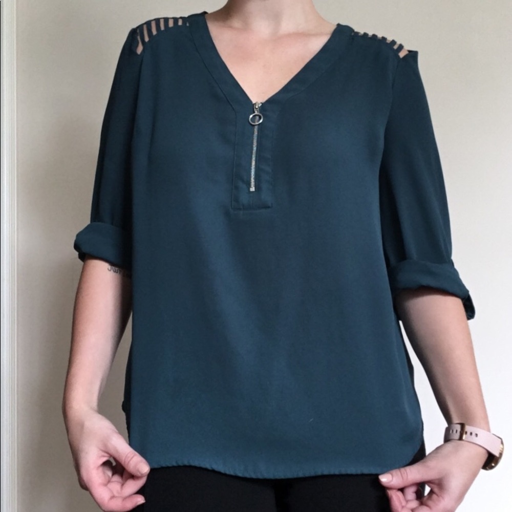 Dark Teal Dress Shirt